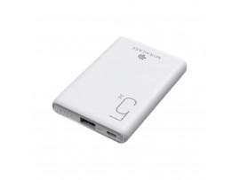 Miracase MPBM5000 Portable emergency battery PowerBank USB White 5V/2.0A Lithium