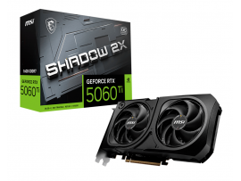 MSI GeForce RTX 5060 Ti 16G SHADOW 2X OC video card GDDR7 PCI E Gen5 x16 28 Gbps