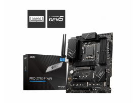 MSI PRO Z790-P WIFI Motherboard CPU LGA1700 Intel DDR5 HDMI 2.5GbE LAN Wi-Fi 6E