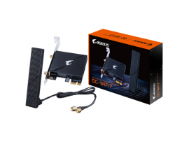 Network Adapter Card Gigabyte WIFI 7 Bluetooth 5.3 PCIe x1 Card GC-WIFI7