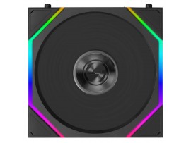 Lian Li UNI FAN TL FLEX 120mm Reverse Blade Black Case Fan Single Pack 12RTL1F1B