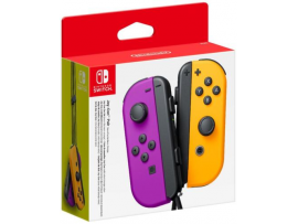 Official Nintendo Switch Joy-Con Controllers Pair Neon Purple / Neon Orange