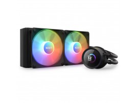 NZXT Kraken 240 RGB Black 240mm AIO Liquid CPU Cooler 1.54" LCD RL-KR240-B1