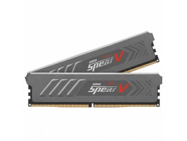 GeIL Spear V 32GB (2x16GB) DDR5 6000MHz CL36 Gray Desktop RAM GASG532GB6000C36CDC
