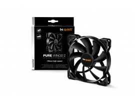 be quiet! Pure Wings 2 140mm PWM High-Speed Case Fan BL083 4-Pin PC Cooling