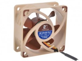 Noctua NF-A6X25 FLX 60MM Case Fan 3-Pin 3 speed settings 1600/2400/3000 RPM