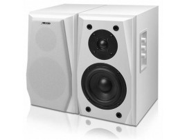 Fenda F&D R223W 2.0 Powered Desk Speakers 36Watt RMS RCA White AUX 6924053482863