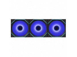 Lian Li UNI FAN SL-INF FLEX 120mm Black 3-Pack Reverse Blade Controller 12RSLIN1F3B