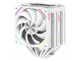 1stPlayer FT12DSL-6 White CPU Cooler Dual Tower 6 Heatpipes LCD Screen 275W