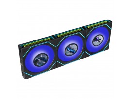 Lian Li UNI FAN SL-INF LCD FLEX 120mm Black 3-Pack Reverse Blade 12RSLIND1F3B