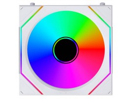 Lian Li UNI FAN SL-INF FLEX 120mm White Reverse Blade Infinity Mirror 12RSLIN1F1W