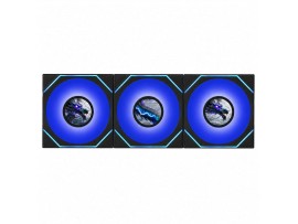 Lian Li UNI FAN SL-INF LCD FLEX 120mm Black 3-Pack Standard Blade 12SLIND1F3B