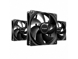 be quiet! Pure Wings 3 120mm PWM Black Case Fan 3-Pack Triple Pack Quiet BL141