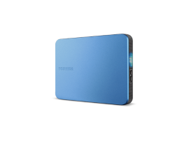 Toshiba Canvio Flex 1TB External Hard Drive 2.5 USB-C Blue HDTX210EPCAA Portable