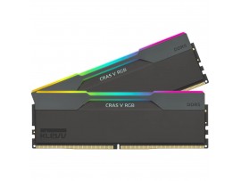 Klevv Cras V RGB DDR5 64GB (2x32GB) 6400MHz CL32 Gaming Desktop RAM Black Kit