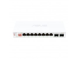 ASUS QG-U1080 8-Port 2.5G 2-Port 10G SFP+ Switch 90IG0A00-MO3B00 Unmanaged Hub