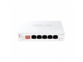 ASUS QG-U1050 5-Port 2.5G Unmanaged Switch 90IG09Z0-MO3B00 Hub VLAN QoS Trunk