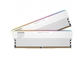 Klevv CRAS V RGB DDR5 32GB 2x16GB 6000MHz CL28 White Memory KD5AGUA80-60B280M