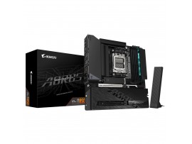 Gigabyte B850M AORUS STEALTH AM5 Micro ATX DDR5 Motherboard Backside Connectors