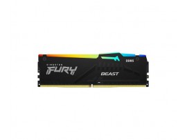 Kingston Fury Beast RGB 16GB DDR5 6400MHz CL32 Desktop RAM KF564C32BBEA-16