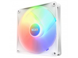 NZXT F140 RGB Core White 140mm High Airflow Quiet PWM Fan PC RF-C14SF-W1 Box