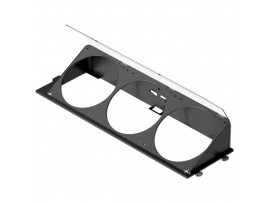 HAVN HS 420 Angled Bottom Fan Bracket Black Airflow Custom PC Mod Mount Kit