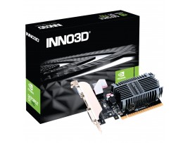 Inno3D GeForce GT 710 2GB SDDR3 LP Silent GPU HDMI DVI VGA N710-1SDV-E3BX