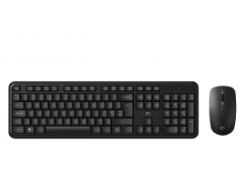 Cudy MK200 Wireless Keyboard Mouse Combo 2.4GHz USB Cordless Desktop Set Black
