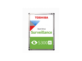 Toshiba S300 4TB Surveillance HDD 256MB 3.5" SATA3 Video Drive HDWT840UZSVA