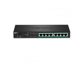 TRENDnet TPE-TG83 8-Port Gigabit PoE+ Switch 65W Unmanaged Metal Desktop