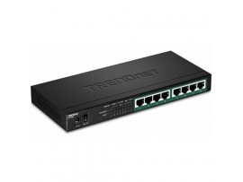 TRENDnet TPE-TG84 8-Port Gigabit PoE+ Switch 120W Unmanaged Metal Desktop