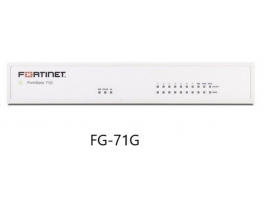 Fortinet Firewall FortiGate-71G 10 x GE RJ45 7 x Internal ports 2 x WAN 1 x DMZ
