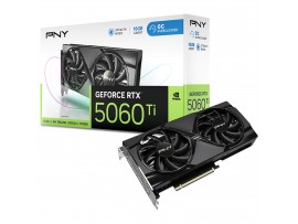PNY GeForce RTX 5060 Ti 16GB OC Dual Fan Graphics Card VCG5060T16DFXPB1-O GDDR7