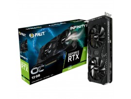 Palit GeForce RTX 3060 Infinity 2 OC 12GB GDDR6 Graphics Card NE63060U19K9-PG190L