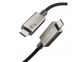 CABLETIME USB4 Cable 4.0 USB-C to USB-C 240W 40Gbps 8K 60Hz Thunderbolt PD3.1 2m