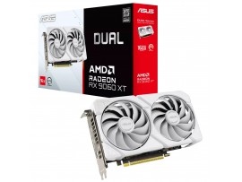 ASUS Dual Radeon RX 9060 XT White Edition 16GB GDDR6 OC Graphics Card GPU